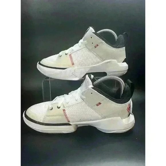 Jordan One Take 5 (GS) White University Red-Black Size 7Y Womens 8.5 FD2338-106